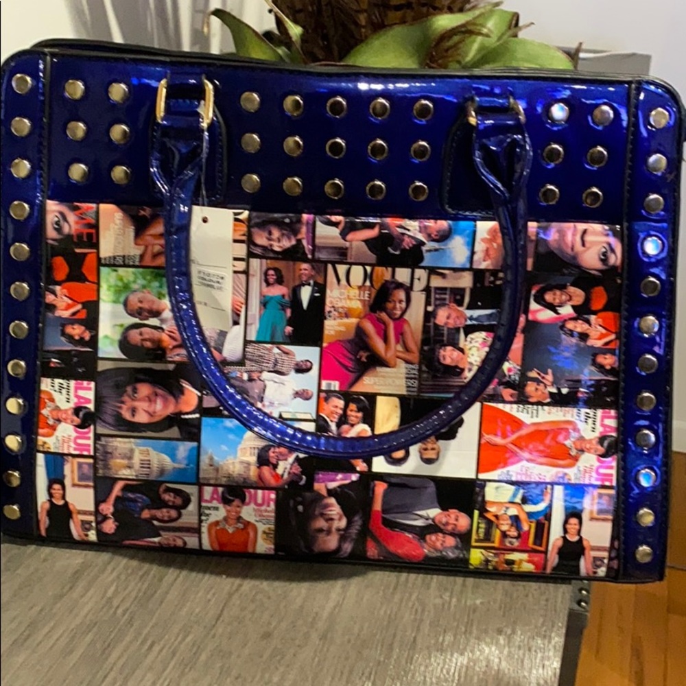 MICHELLE OBAMA PURSE WITH DETACHABLE STRAPS